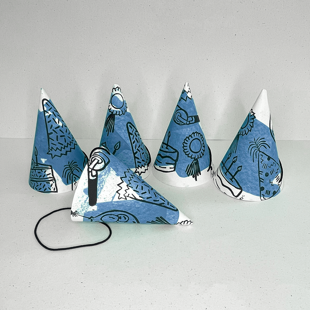 Birthday Party Hats (8 pack)