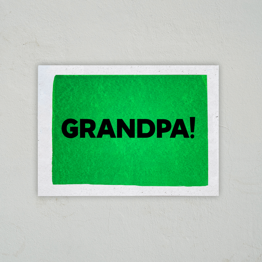 Grandpa! - Father's Day Card