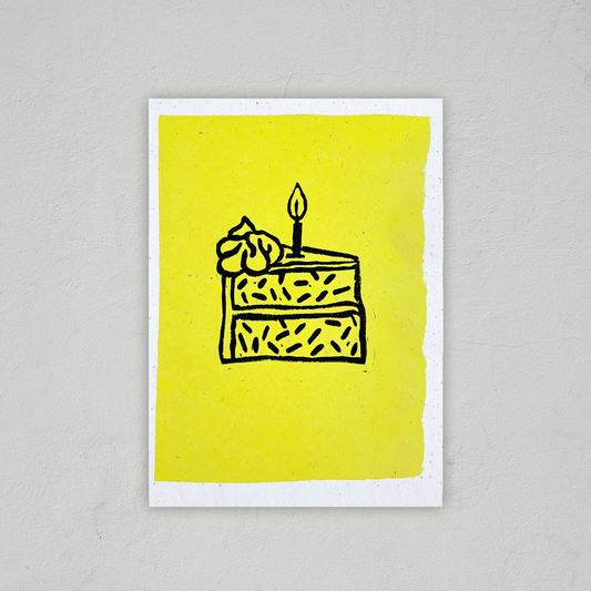 Birthday Cake - Birthday Card