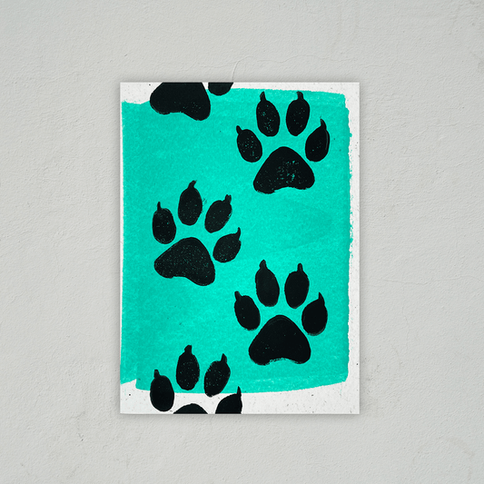 Cat Paws - Animal Card