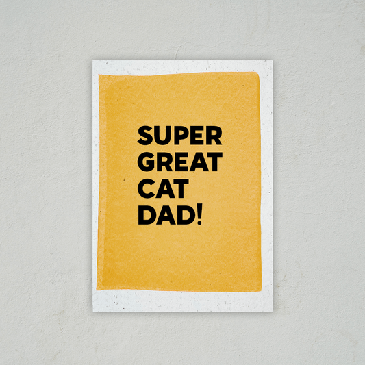 Cat Dad! - Father's Day Card