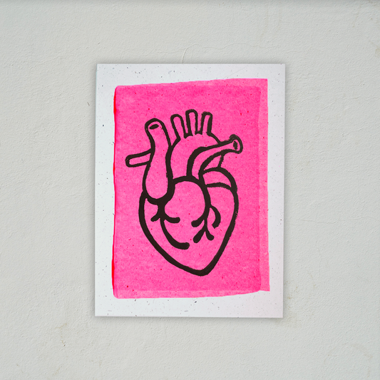 Anatomical Heart - Valentine's Day Card