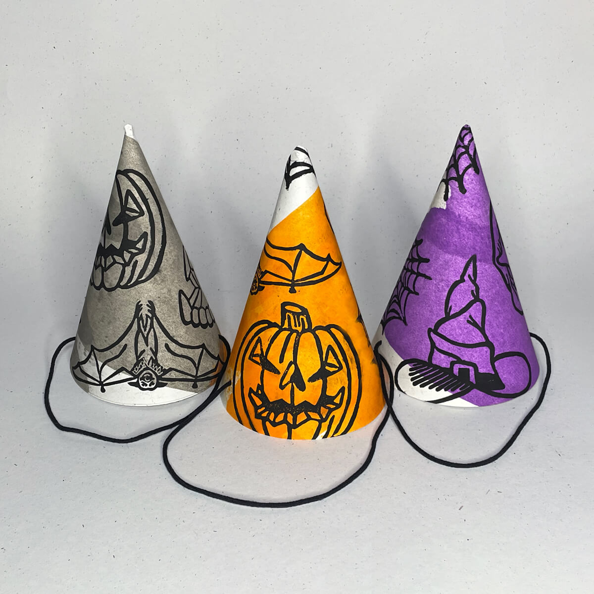 Halloween Party Hats (8 pack)