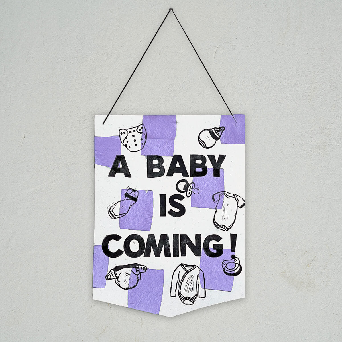 Baby Shower Wall Hanging