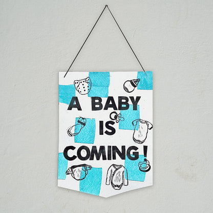 Baby Shower Wall Hanging