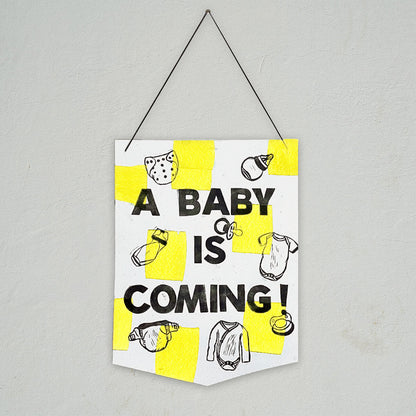 Baby Shower Wall Hanging