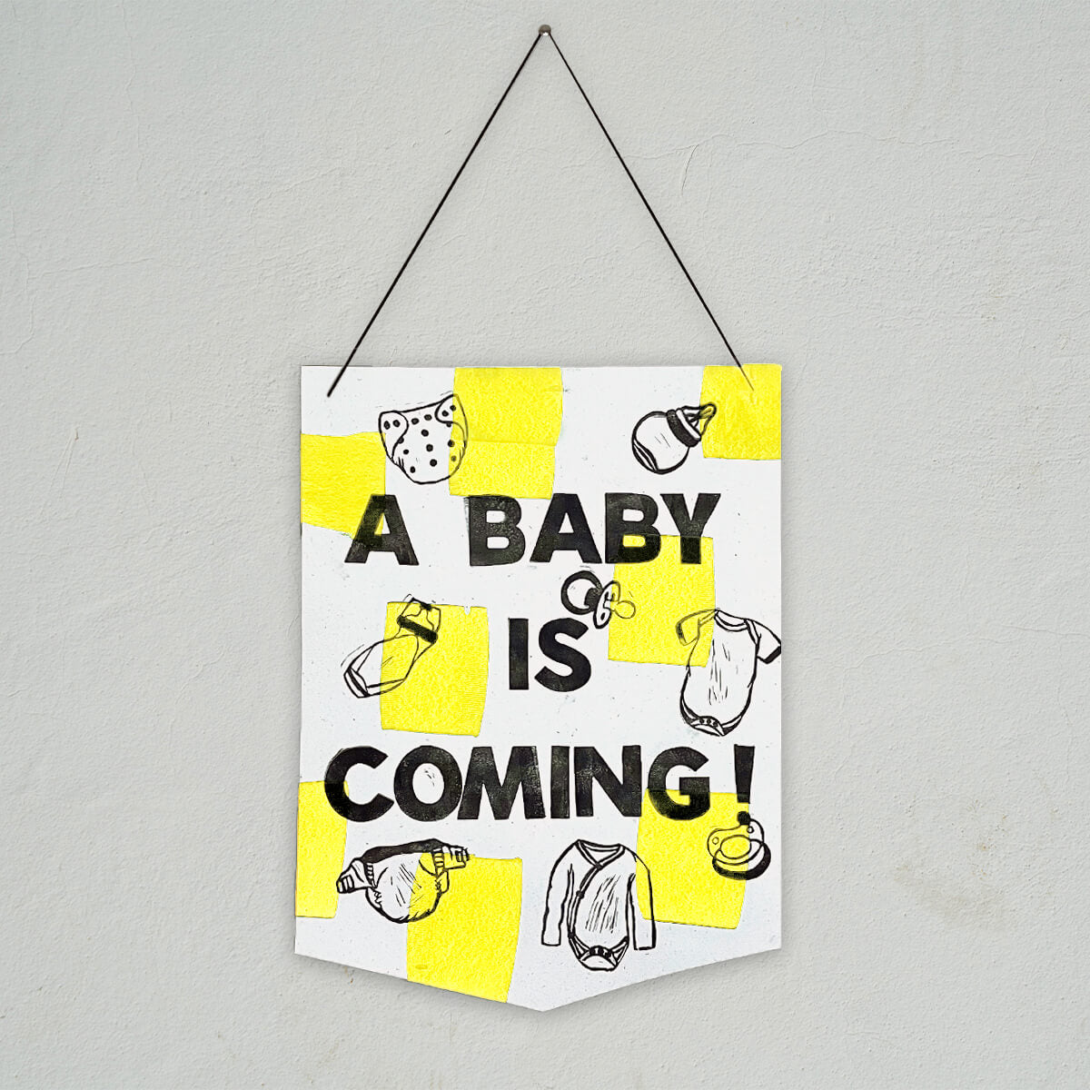 Baby Shower Wall Hanging